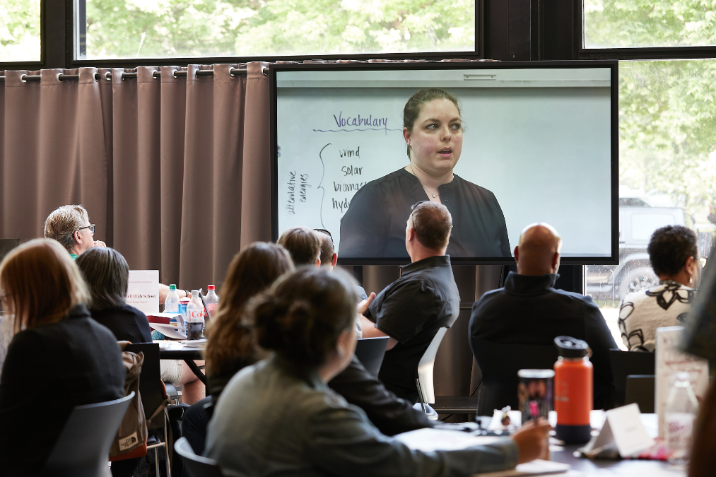 Educators and school leaders analyze a high school team’s professional learning community for practices and tactics they can implement into their own context.