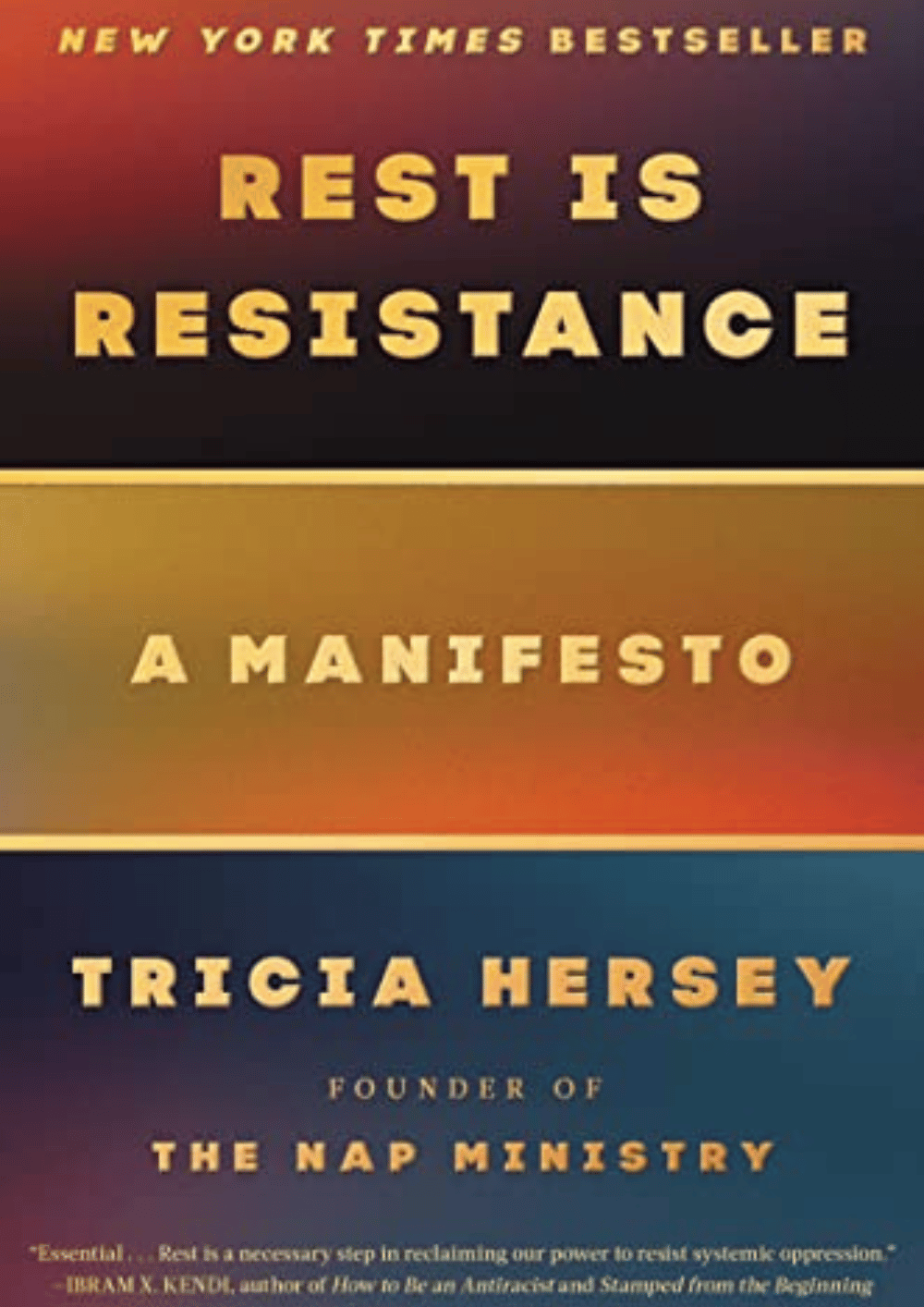 Rest Is Resistance: A Manifesto by Tricia Hersey Rest Is Resistance: A Manifesto by Tricia Hersey
